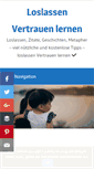 Mobile Screenshot of loslassen.li